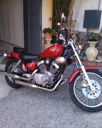 Yamaha Virago 250 rossobue d'epoca