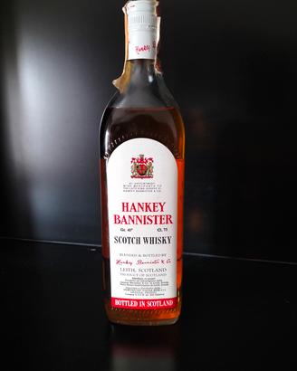 Scotch Whiskey Hankey Bannister