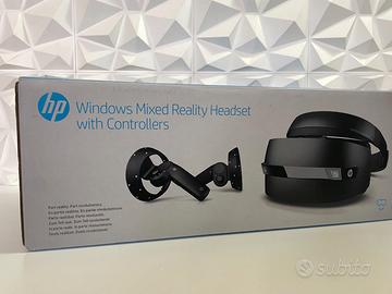 Visore realta virtuale HP completo per PC Steam VR