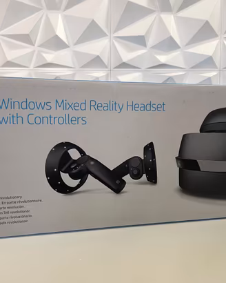 Visore realta virtuale HP completo per PC Steam VR