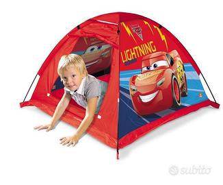 CARS Tenda + plaid + cuscino + torcia/ proiettore