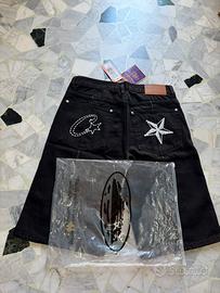 Pantaloncino C-Star in denim Corteiz L