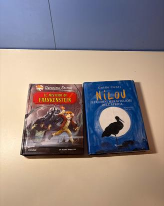 Libri Geronimo Stilton e Nilou
