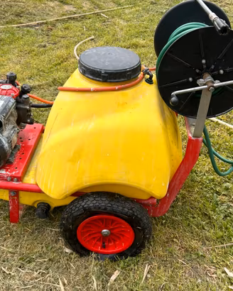 Pompa irroratrice elettrica carrellata  110l/230v