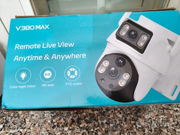 telecamera con pannello solare 8 megapixel