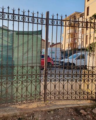 Cancello e cancelletto ferro battuto