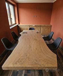 Tavolo Taverna 8cm Spessore 