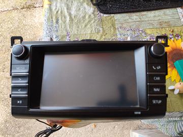 autoradio originale  Toyota Rav 4 Hybrid anno 2017
