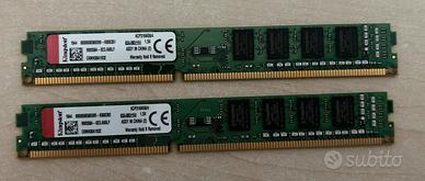 Ram kingston 4gb ddr3