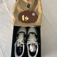 Bape in perfette condizioni 42.5 bianche e nere
