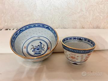 ciotoline in ceramica giapponese vintage