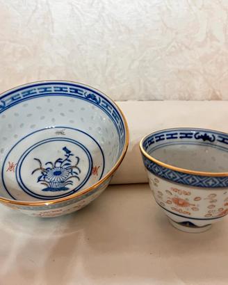 ciotoline in ceramica giapponese vintage