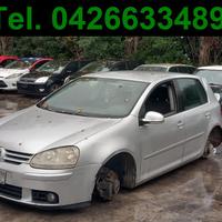 Ricambi usati VW GOLF 5 2.0 TDI- NO MOTORE