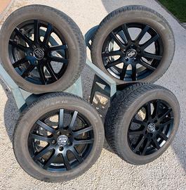 4 CERCHI IN LEGA R16 NERI