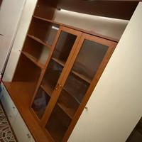 Soggiorno marrone e panna