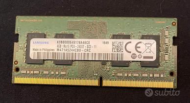 4GB RAM Samsung DDR4 SODIMM 2400T Laptop Notebook