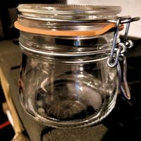 BARATTOLI VUOTI da 1/2 litro-acciughe sotto sale