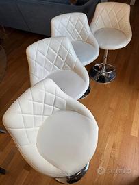 4 Sgabelli da Bar - WOLTU - 39P x 47l x 104H