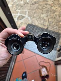 Binocolo Vintage E. Leitz Wetzlar D.R.P.  