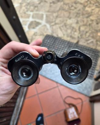 Binocolo Vintage E. Leitz Wetzlar D.R.P.  