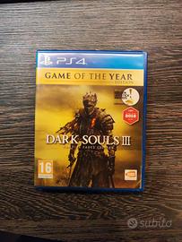 Dark Souls 3 the fire fades edition GOTY ps4