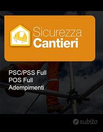 Tecnico sicurezza cantieri - pos, psc