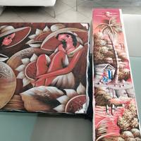 Quadri etnici per arredamento. 