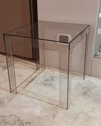 Tavolino Kartell Jolly table Fumé 