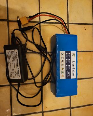 batteria litio 36v 100A