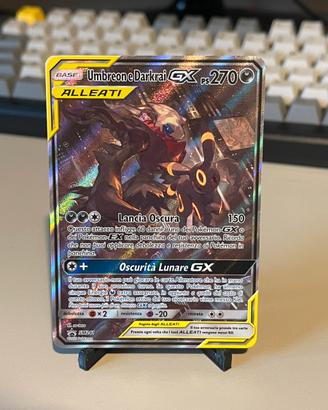 Carta pokemon - Umbreon e Darkrai GX