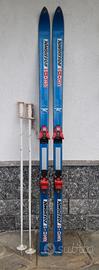 Sci Rossignol altezza 185 cm, con bastoncini