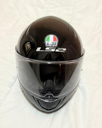 Casco moto integrale LS2, nero, taglia L 59/60cm