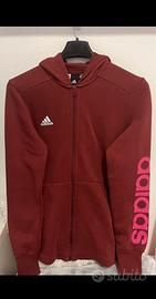 felpa adidas bordeaux da ragazza Abbigliamento e Accessori In vendita a Oristano