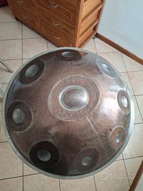 Handpan D Celtic Minor 9 note