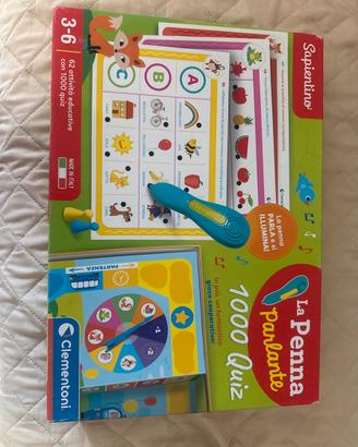 Sapientino Penna parlante gioco educativo 3-6 anni