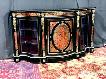 Servante Napoleone III in stile Boulle