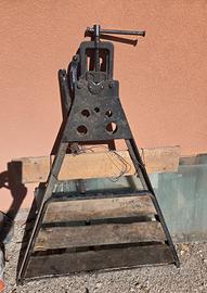 morsa idraulico tubi cantiere