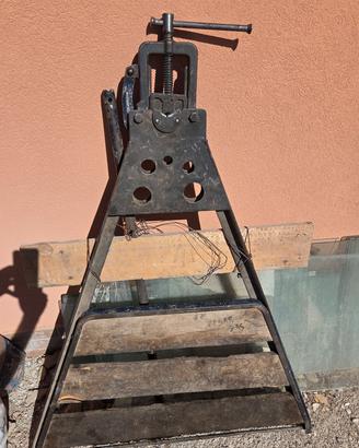morsa idraulico tubi cantiere