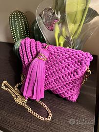 Borsa in fettuccia