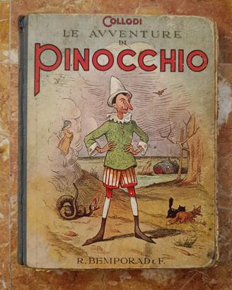 Pinocchio Collodi  Bemporad anni ’30