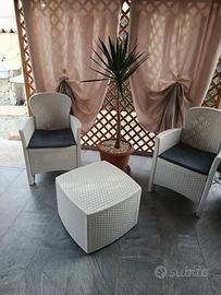 salottino da esterno 