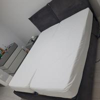 Letto matrimoniale (rete motorizzata) e materassi