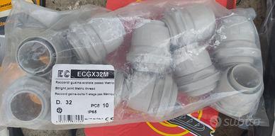 Raccordo guaina-scatola Ø 32 mm IP65