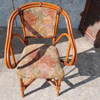 Poltroncine e sgabelli in bamboo