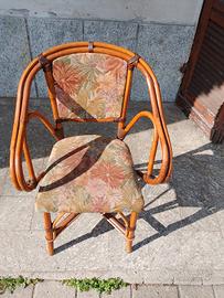 Poltroncine e sgabelli in bamboo