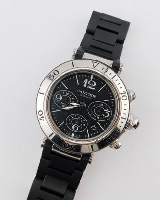 Cartier Pasha Seatimer Chronograph 2995, Box/Paper