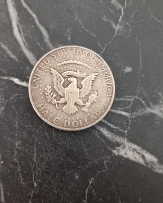 Moneta Half dollar del 1964 Argento 