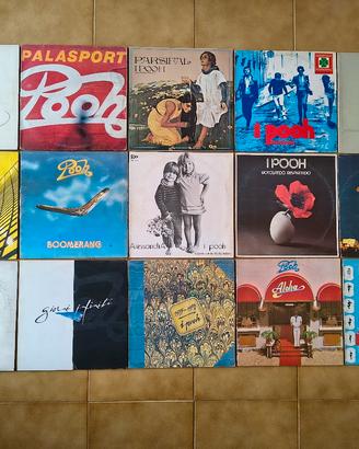 18 Lp POOH dischi vinile musica italiana 