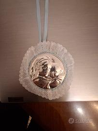 placca nascita bambino  con scatola