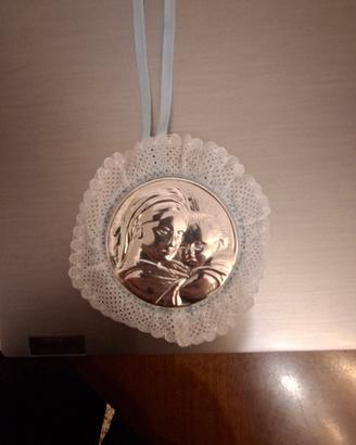 placca nascita bambino  con scatola